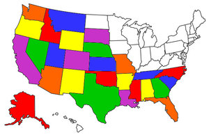 States We Have Visited On Our Full Time Journey