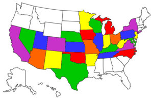 States I've two-wheeled in...