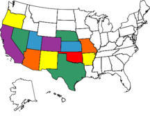 States Visited Map